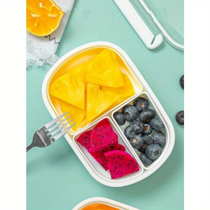 1 Stück Minimalistische Stilvolle Lebensmittelaufbewahrungsbox, Tragbare Obst-Bento-Box, Kühlschrank-Lebensmittel-Frischebox, Mikrowellengeeignete Lunchbox, Outdoor-Mahlzeitenbox