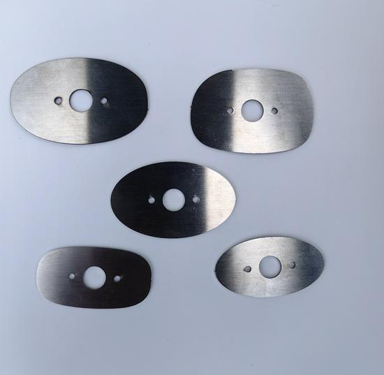 

Three-Eye Drilling Machine with Eccentric Metal Liner for Eyewear Templates