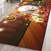 3D Effect Christmas Area Rug Carpet 120x40cm for Home Decoration