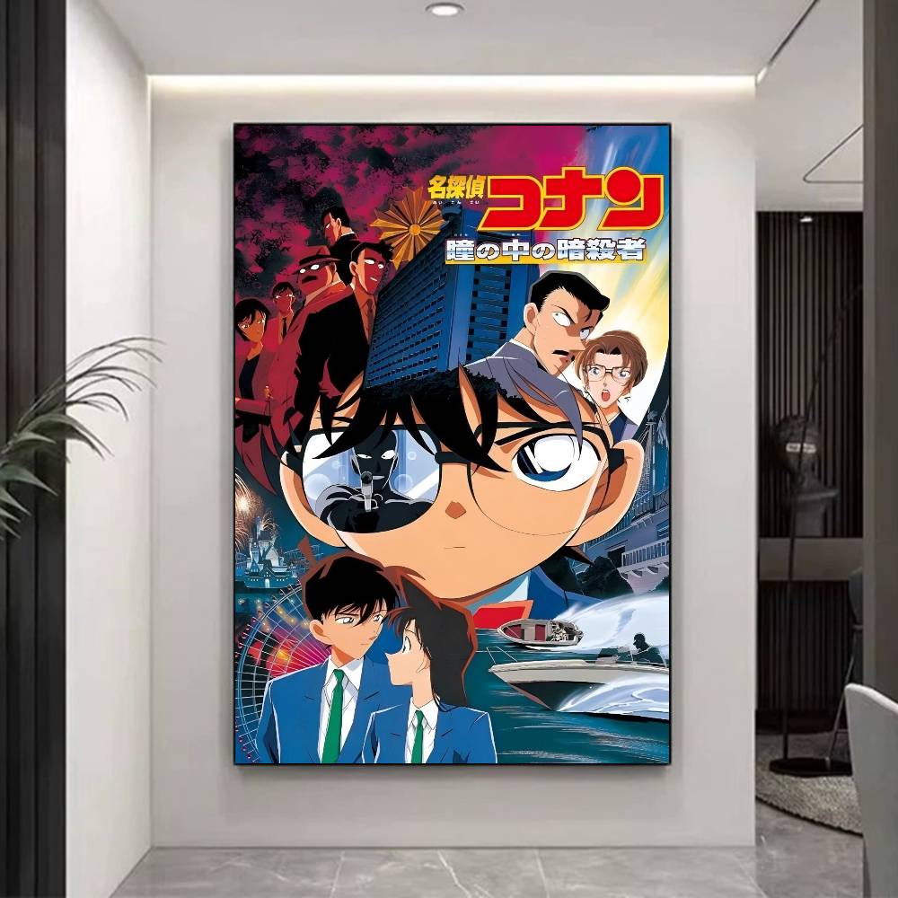 Anime D-detective Conan Classic Vintage Posters Whitepaper Prints Posters Artwork Kawaii Room Decor