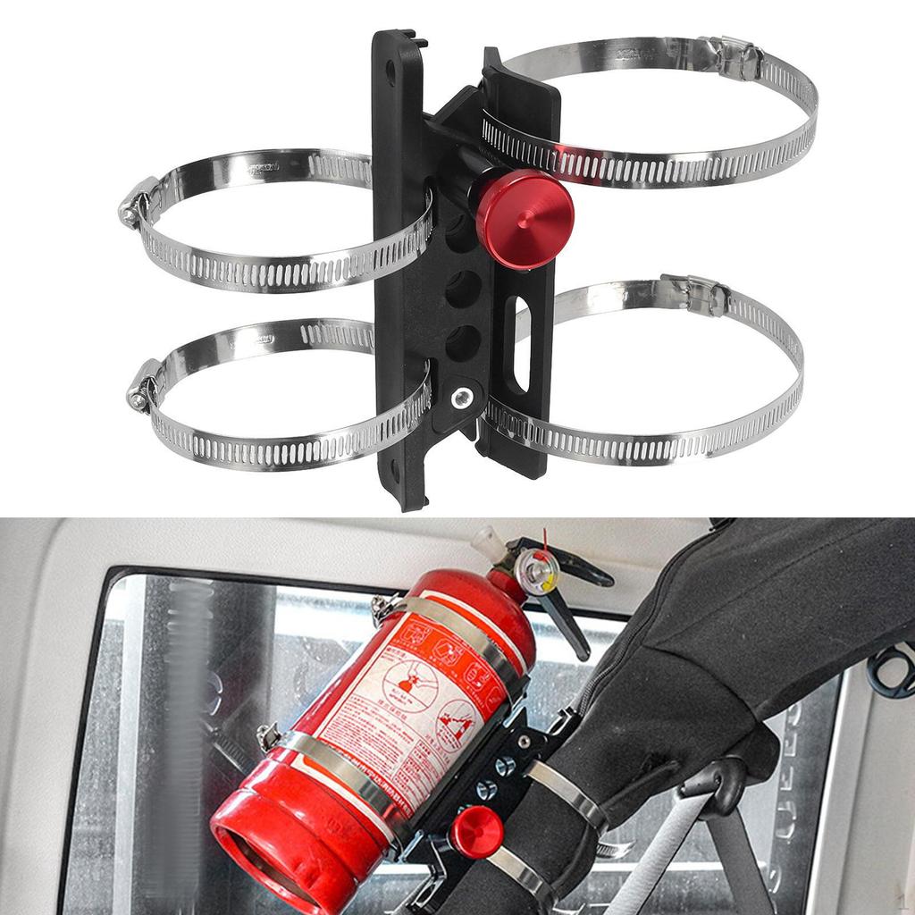 Extinguisher Mount Kit Holder Fixed Strap Easy Installation Quick Release for Wrangler
