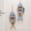 3D-Fisch-Wandanhänger im mediterranen Stil für Hotel- und Flurdekoration