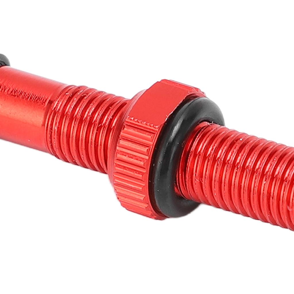 Tubeless Valve Stems Anodized Aluminum Alloy Vacuum Extension 40MM for Valve for Road Bikes Mountain Bikes