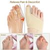 Hallux Valgus Bunion Corrector Toe Separator Adjustable Orthotics Feet Bone Straightener for Pain Relief