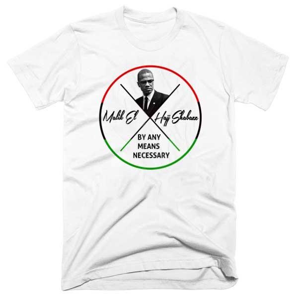 Black History T-Shirt Malcolm X Angela Davis Melanin Stay Woke Tee S