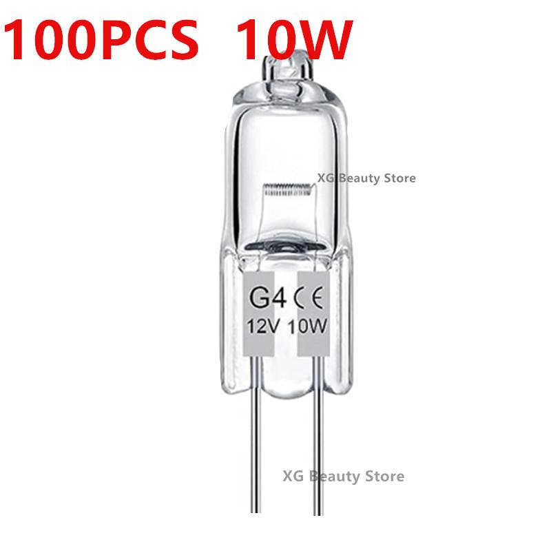 

Wholesale 100PCS G4 12V 10W 20W LED Lamp Bulbs Eco Halogen Light Bulbs Capsule Inserted Beads Crystal Lamp Halogen Bulb