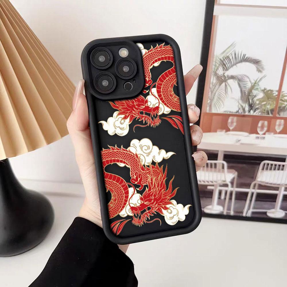 Fashion Dragon Pattern Phone Case For Samsung A13 A15 A16 A17 A22 A23 A25 A32 A33 A35 A51 A52 A53 A54 A55 A71 A72 Cover