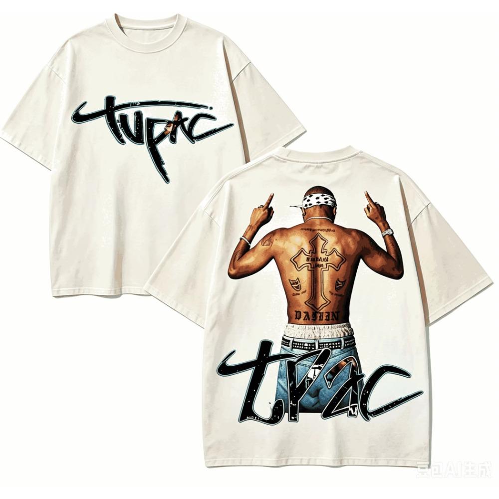 Tupac Shakur for Fan Gift T-shirt Men