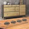4 pcs Antique Decorative Hinges for Wooden Door Cabinets Rustic Design