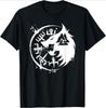 Fenrir Wolf FenrisWolf Nordic Warriors Vegvisir Valknut Design 100 Cotton Oneck Short Sleeve Casual Printed Mens Tshirt