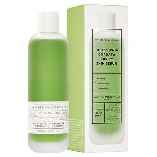 

WONDER BATH Heartleaf (Houttuynia Cordata) Purifying Clean Serum Soothing Skin Care 140ml x2