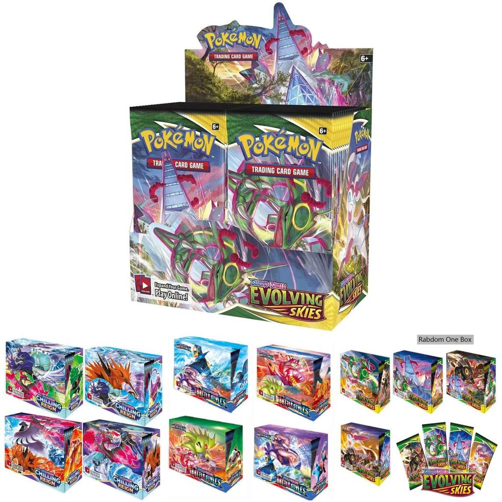 Ultimate Collection Of 360pcs Pokemon Cards Featuring Sword Shield Evolving Skies Shining Fates