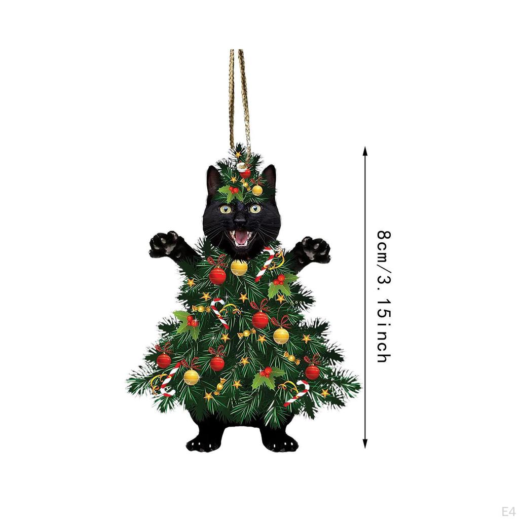 Car Rearview Mirror Hanging Pendant Christmas Decoration Collection Indoor Celebration Ornament for