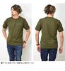 AVIREX Fatigue T-Shirt 6113328 (75 Olive, M Size)