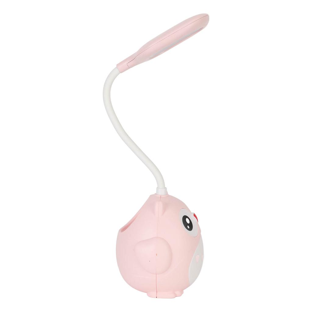 Table Lamp Pen Holder Small Eye Caring Desk USB Rechargeable LED Night Light Student Dorm Room Cartoon Owl Shape