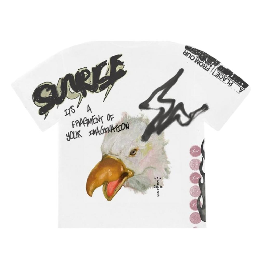 T-shirt Travis Scott Cactus Jack For Fragment Sunrise