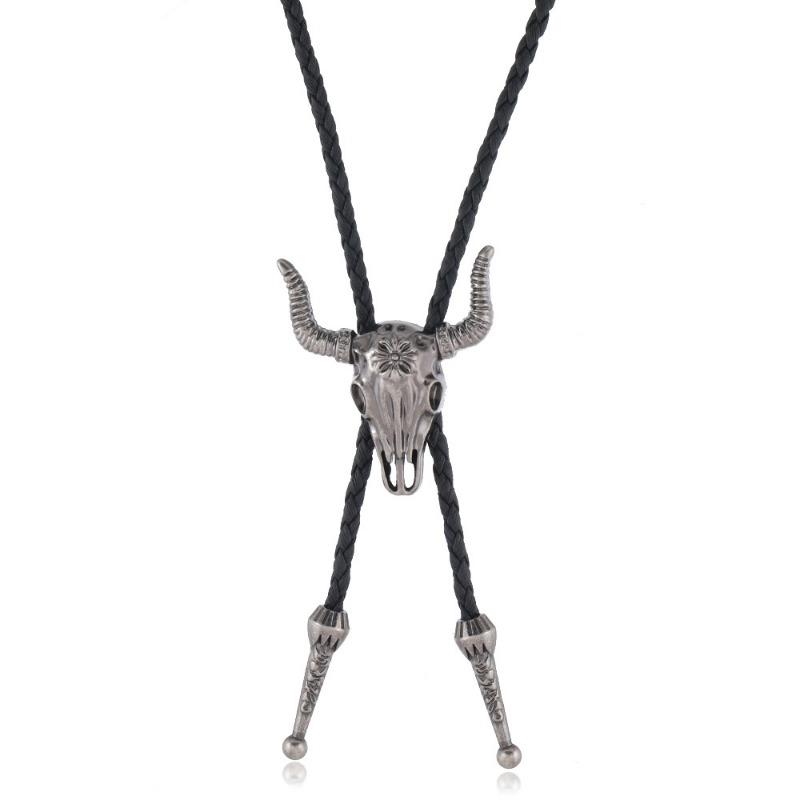Spring New Alloy Bull Head Neck Chain Hot-selling Retro Fashion Necklace