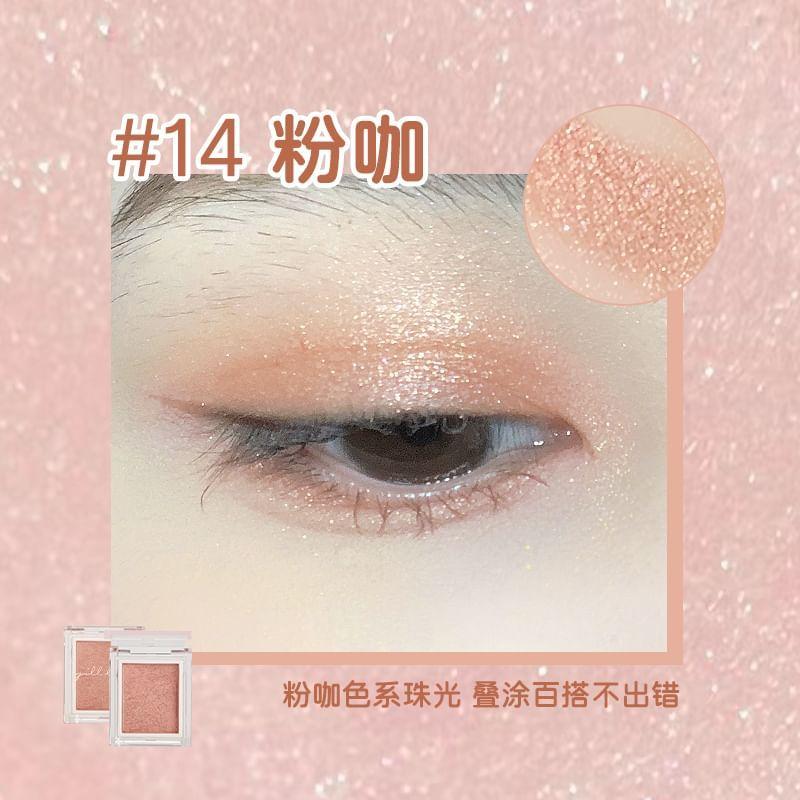 JILL LEEN - New Glitter Eyeshadow Single - 6 Colors