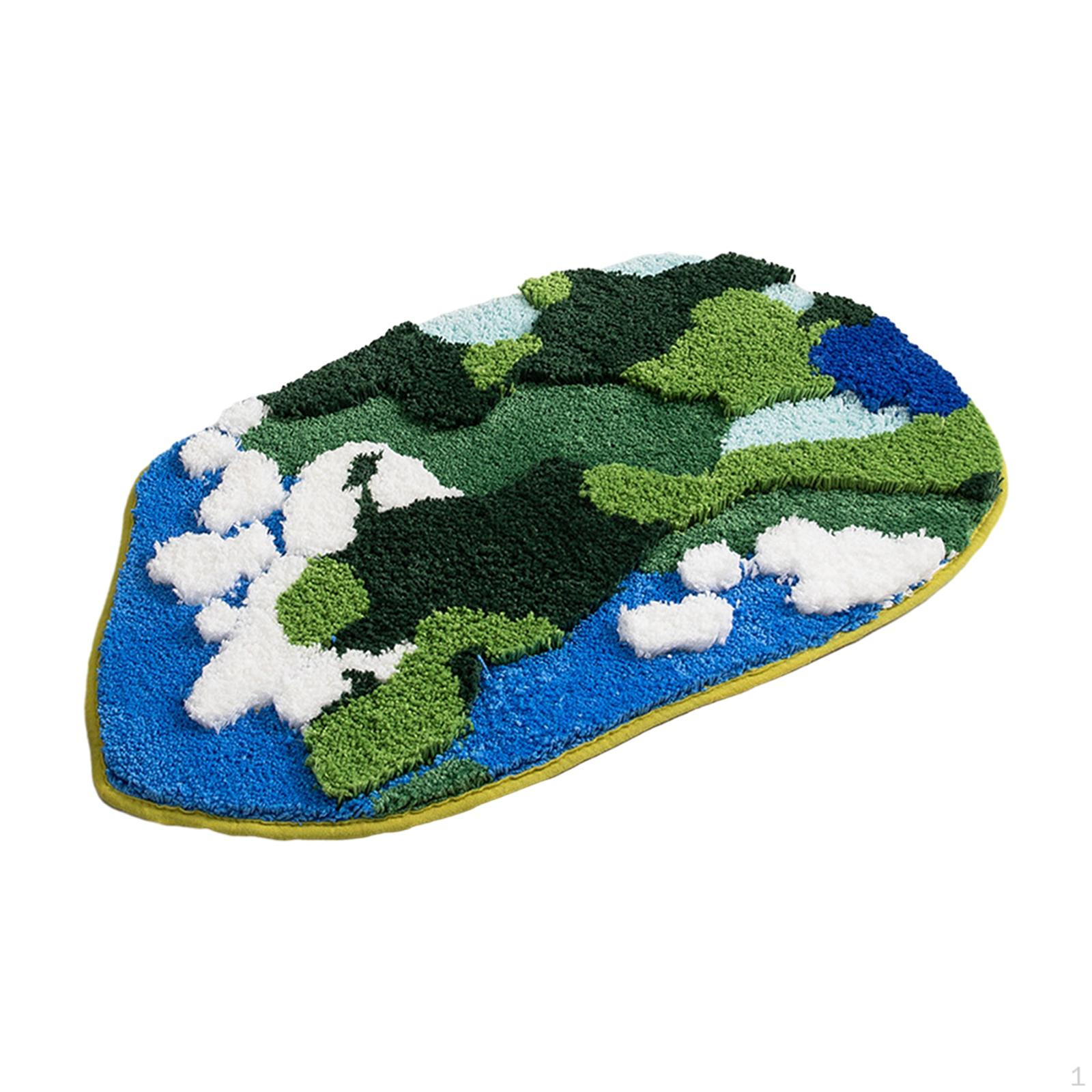 

Коврик для ванной, коврик для ванной комнаты, впитывающий моющийся мягкий нескользящий ковер, пол для ванны в спальне Sky and Clouds
