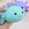 Mini Salamander Stress Ball Soft Stretchy Cartoon Salamander Anxiety Relief Toy Decompression Animal Fidget Toy
