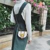 Bag Women's  New Stone Pattern Mini Saddle  Personalized Chain Portable Lock Bag Fashion Chain Single Shoulder