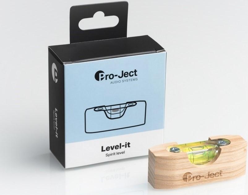 

Mini poziomica do gramofonu PRO-JECT LEVEL IT, Pro-Ject деревини коричневого кольору