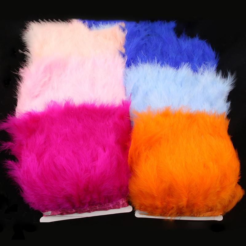 Color Small Fluff Feather Trim Cloth With Turkey Feather Diy Head Jewelry Handicrafts Clothing Lamps Decorative Feathers