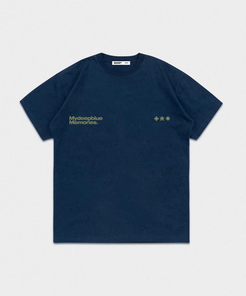 Maidibbeullumemolijeu Mm Symbol Logo T-Shirts (Navy / Khaki)