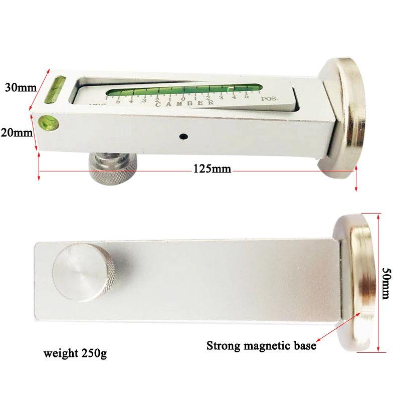 Manyetik Hizalama Düşme Ölçer, Araba Aksı Ölçümü Araba Rayı, Düşme Ayarı Kamber Castor Destek Aracı Tekerlek Hizalaması, Ölçer Aracı Aks Evrensel