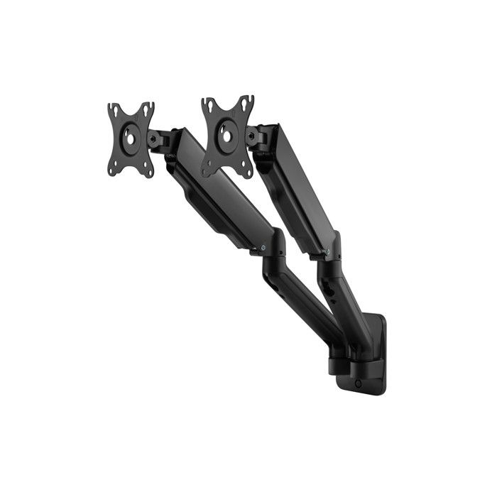 Support Mural Double Écran - EQUIP - 650138 - 17"-32" - Charge Max 9kg - Inclinaison 180°