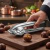 Quick Clip Chestnut Opener Machine Strong Stainless Steel Nut Cracker for Kitchen Cooking Baking Use