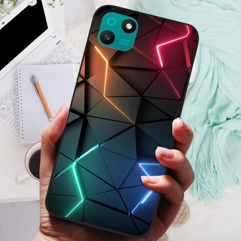 Soft Phone Cover For Wiko T10 4G Case T3 Funda TPU Space Marble Black Silicone Coque for Wiko T 10 WikoT3 Shockproof Cartoon