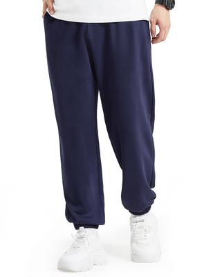 HISDERN Loungewear Pants with a Drapey Detail for a Beautiful Leg Loose and Lightweight Jogger Pants for All Size 302 Men's Sweatpants/Training