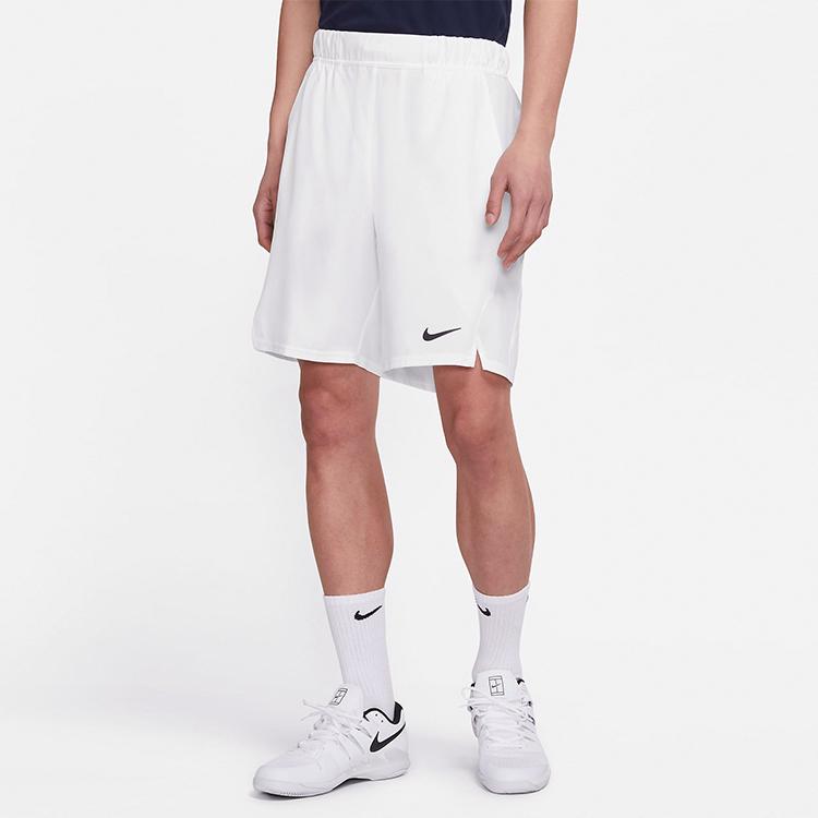 Nike Court Dri-FIT Victory Tennis Training Performance Shorts Men Bottoms White CV2544-100