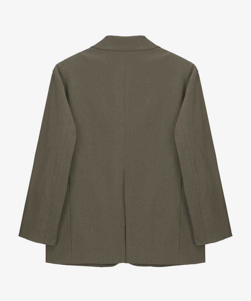 Mindbridge [Set][Couture] Cotton-Like Oversized Jacket Set-Up Dark Beige