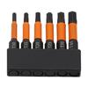 Magnetic Shank Torx Screwdriver Bit Alloy Steel Magnetic Shank Screwdriver Bit T