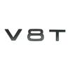 1.8T 2.0T 3.0T V6T V8T ABS badge stickers car rear trunk displacement decoration label