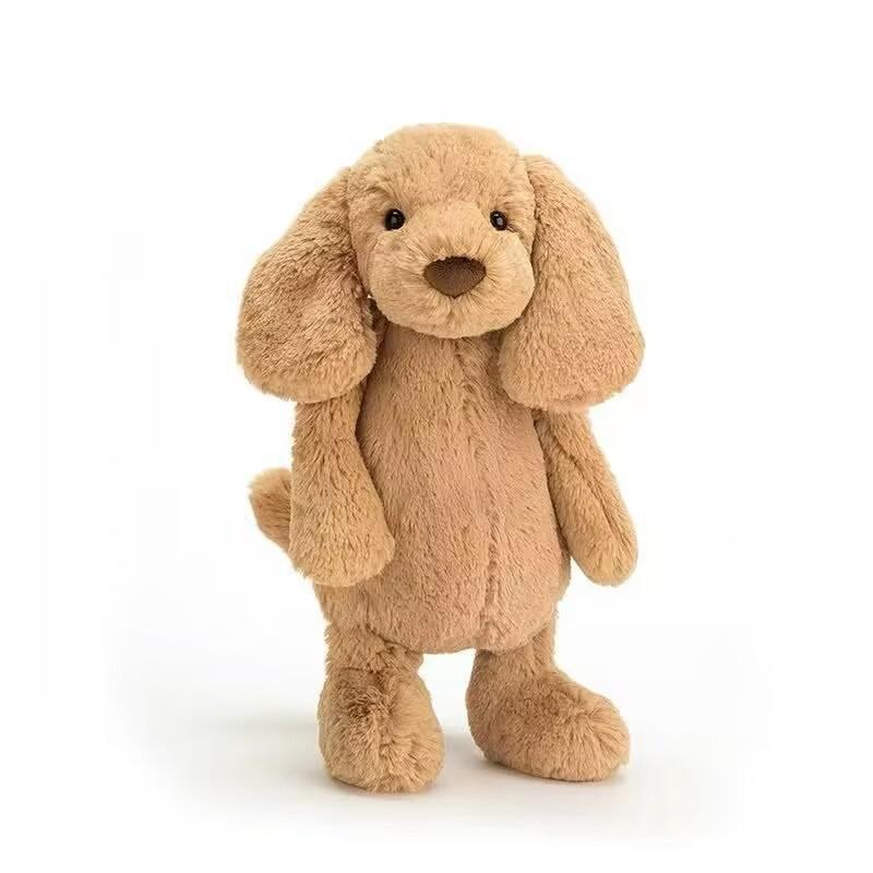 Plush Dog Toy With Soft Pp Cotton Filling For Girls And Kids
