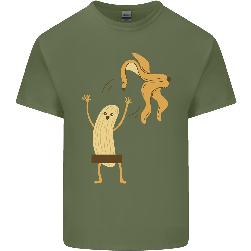 Get Naked Censored Banana Funny Unisexs Light Cotton TShirt