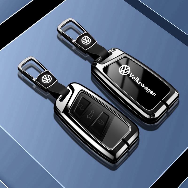 Für VOLKSWAGEN VW VW Auto Metall Fernbedienung Schlüsselhülle Abdeckung Für Volkswagen Tiguan MK2 Magotan Passat B8 CC Für Hülle Schlüsselanhänger Zubehör