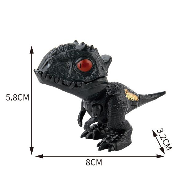Finger Biting Dinosaur Toy Multi Joint Movable Jurassic Toys Dinosaur Tyrannosaur Finger Biting Dinosaur Model Toy Gift