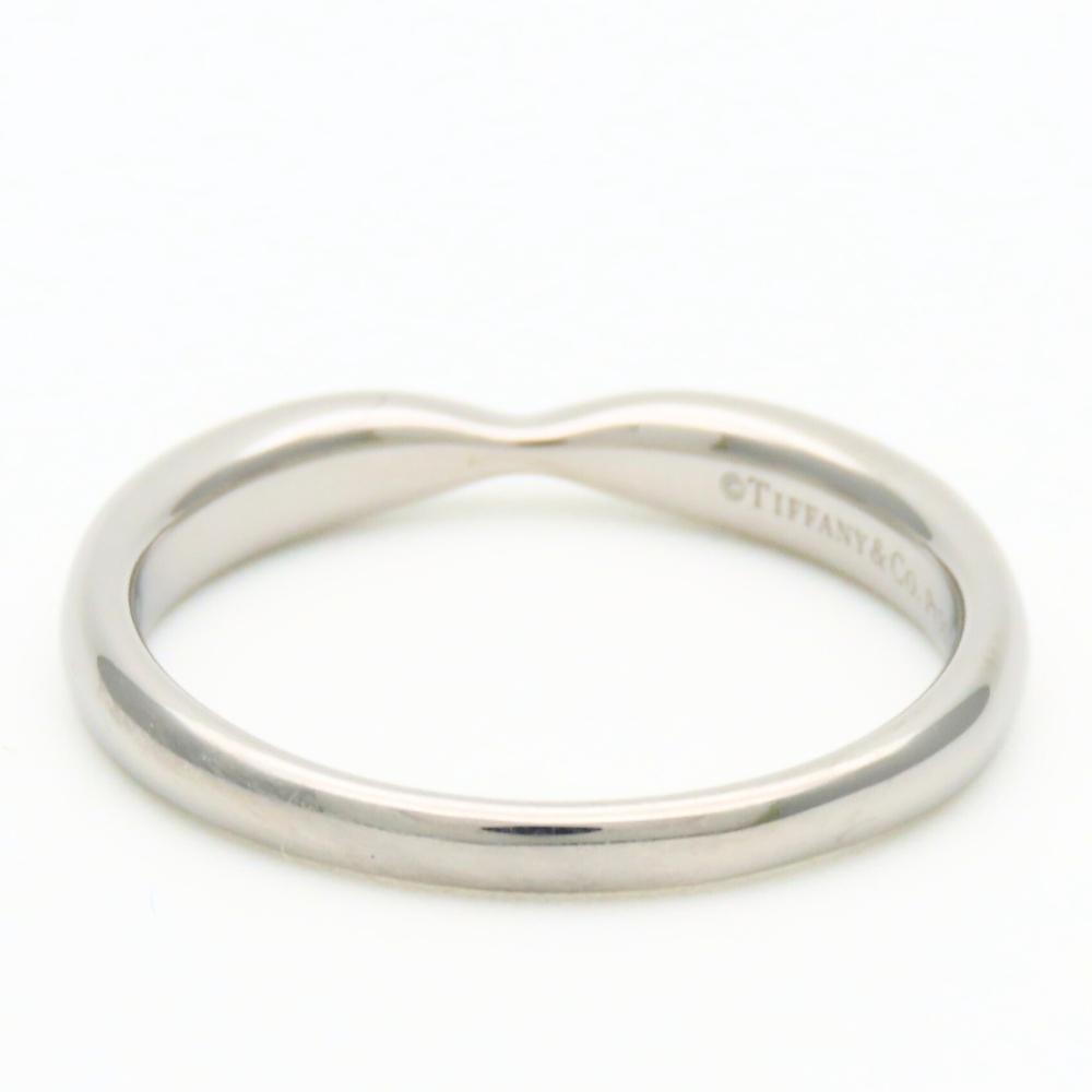 Used TIFFANY&Co. Ring Harmony Wedding Band EU#53.5 Pt950Platinum 4.8g Platinum jewelry