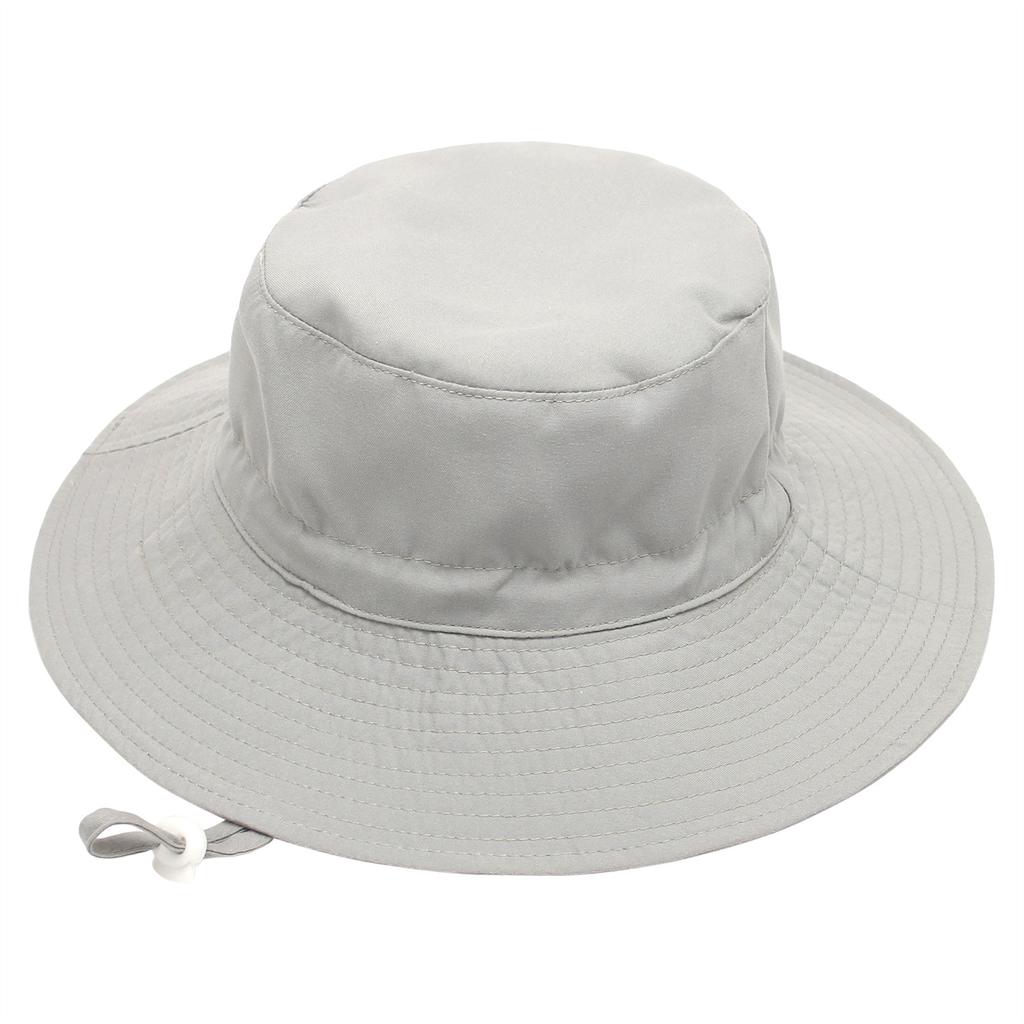 New Children's Hats, Sun Hats, Breathable Basin Hats for Boys and Girls, Beach Hats, Fishing Pure Color, Simple Design