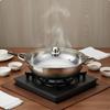 Divided Pot Gas Cooktop Safe Cookware Easy to Clean for Restaurant
