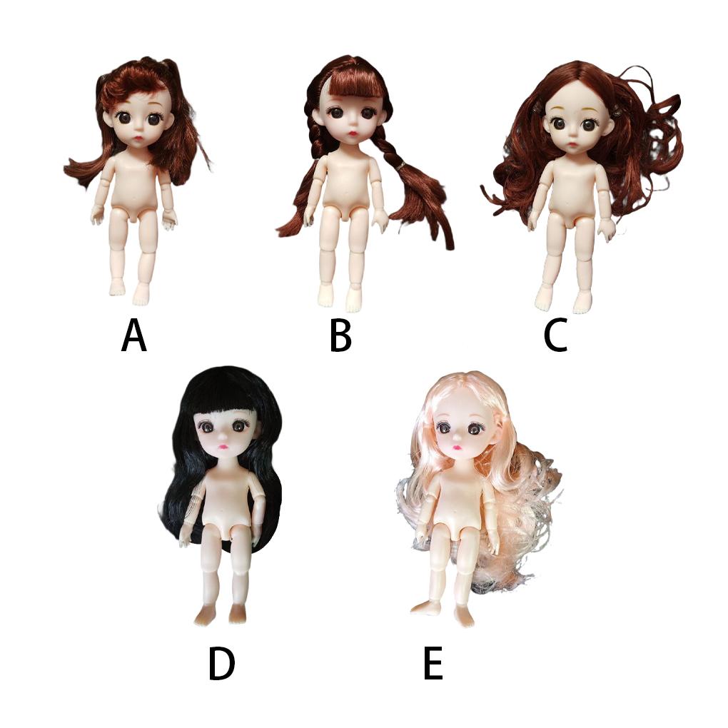 Doll Nude Body Baby Toys Skin Suitable Spherical Joint Garage Kits Set Cute Gift Girls Children Surprise Fashion