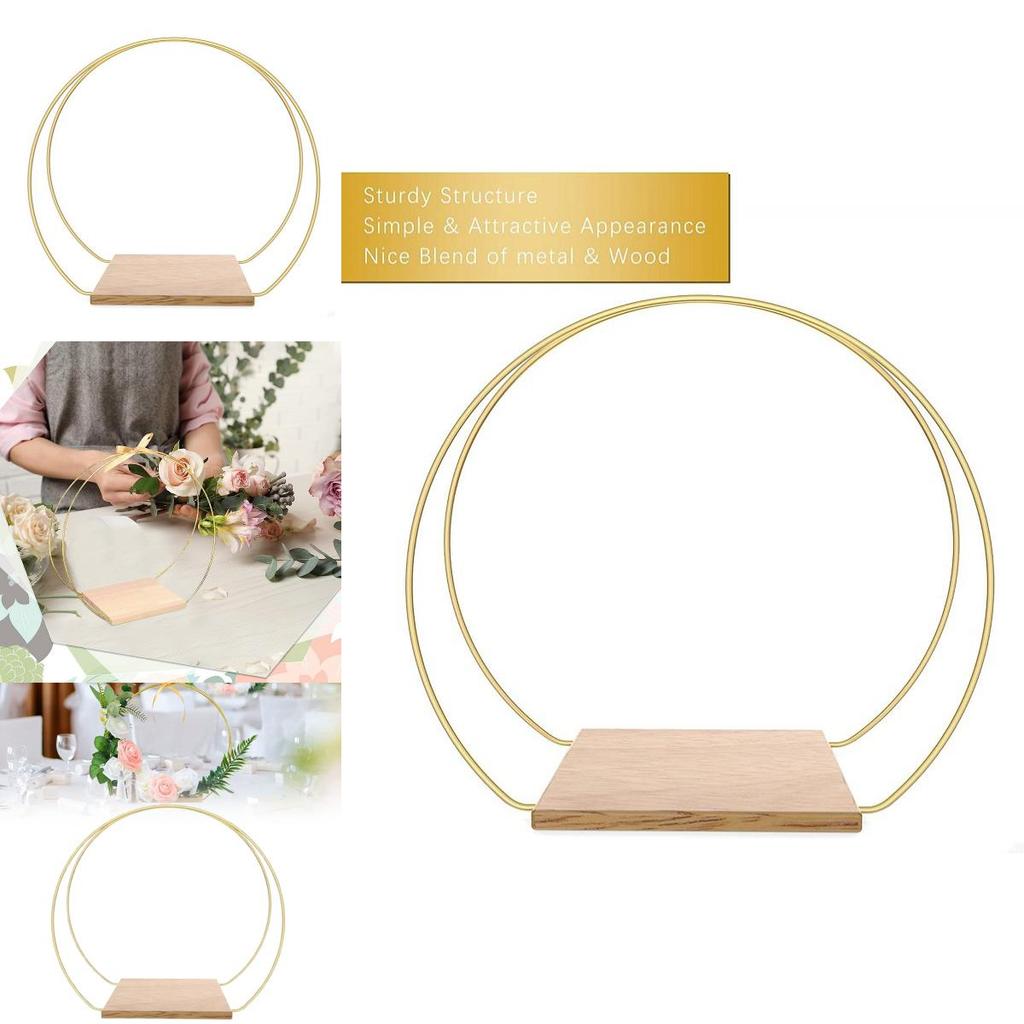 Metal Floral Wreath Base For Wedding Diy Decor And Event Planning