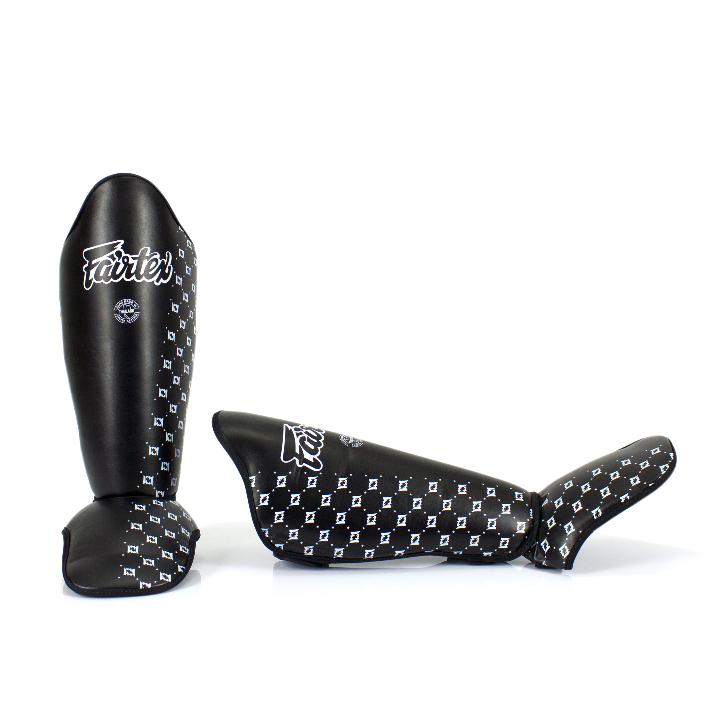 Super Merchant Fairtex Scheenbeschermers SP5 Zwart M