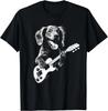 Dackel spielt Gitarre - Lustiges Gitarrenhund-Geschenk Unisex T-Shirt