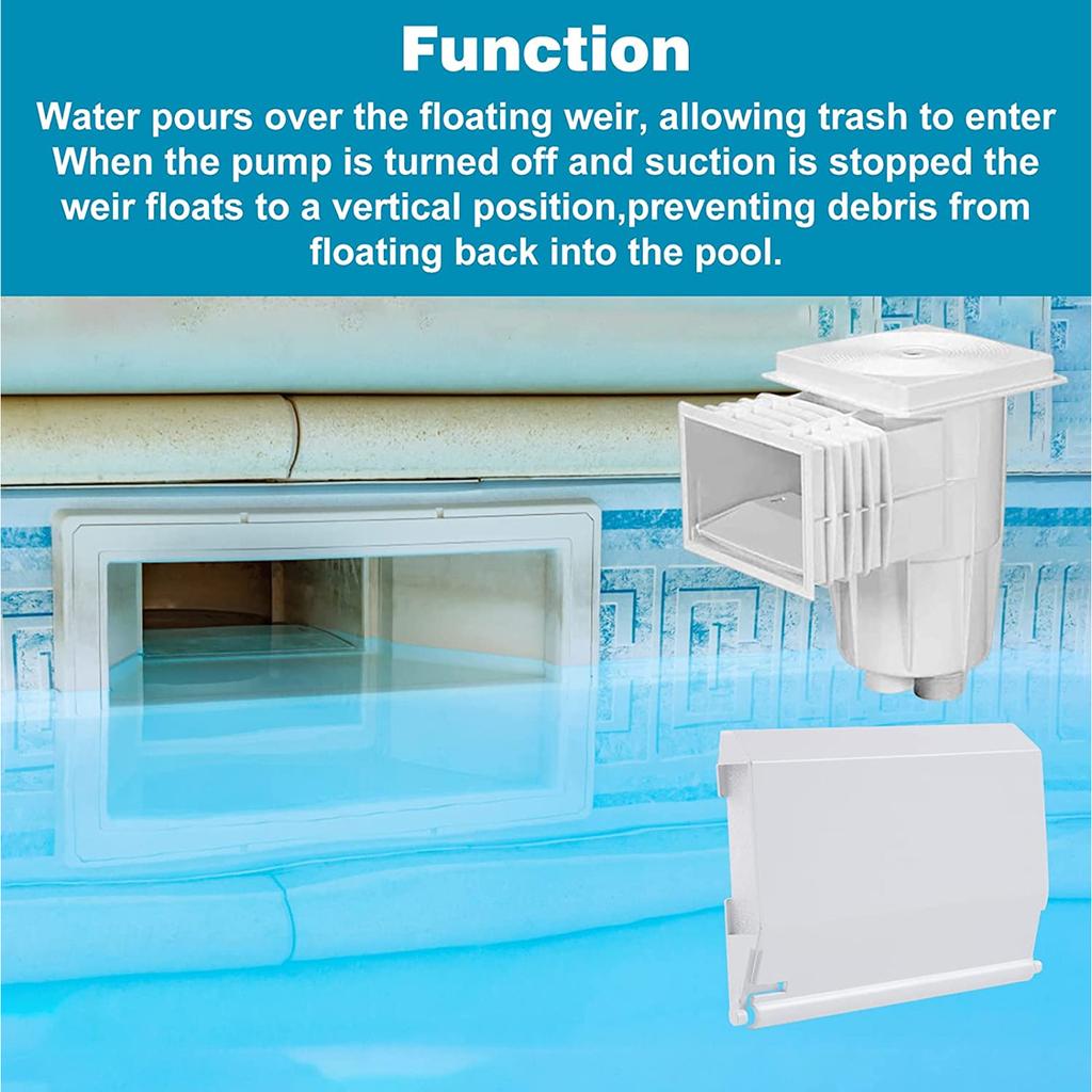 Skimmer Gate Weir Baffle Swimming Pool Door Flap Accessories Clean Tool for Hayward SPX1082K SP1082 SP1083 SP1084 SP1085