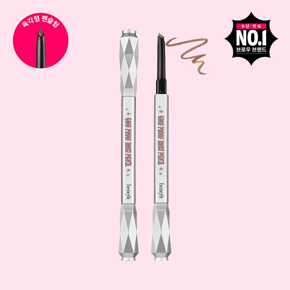 Карандаш для бровей Benefit Goof Proof 04 warm deep brown